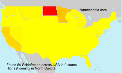 Surname Schlafmann in USA Surname Schlafmann in USA