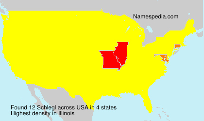 Surname Schlegl in USA Surname Schlegl in USA