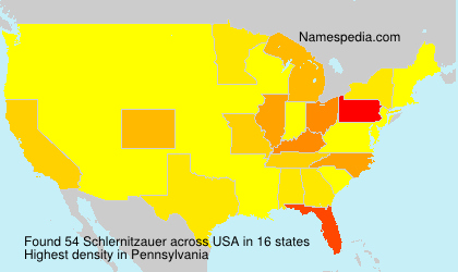 Surname Schlernitzauer in USA Surname Schlernitzauer in USA