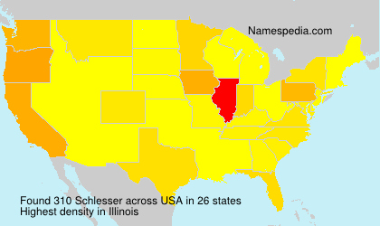 Surname Schlesser in USA Surname Schlesser in USA