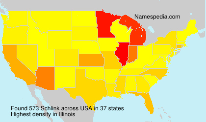 Surname Schlink in USA