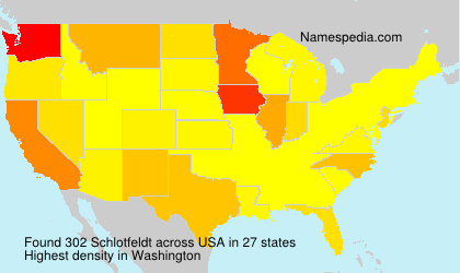 Surname Schlotfeldt in USA Surname Schlotfeldt in USA