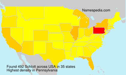 Surname Schlott in USA Surname Schlott in USA
