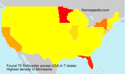 Surname Schlussler in USA Surname Schlussler in USA