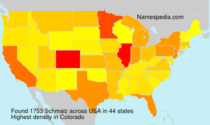 Surname Schmalz in USA Surname Schmalz in USA