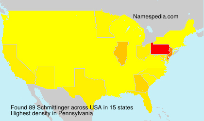 Surname Schmittinger in USA Surname Schmittinger in USA