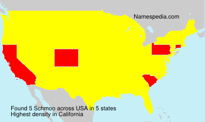 Surname Schmoo in USA Surname Schmoo in USA