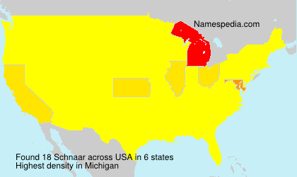 Surname Schnaar in USA Surname Schnaar in USA