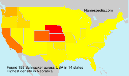 Surname Schnacker in USA Surname Schnacker in USA