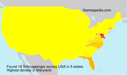 Surname Schnappinger in USA Surname Schnappinger in USA