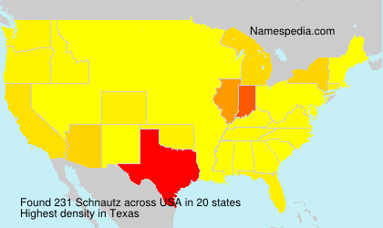 Surname Schnautz in USA