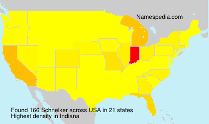 Surname Schnelker in USA Surname Schnelker in USA