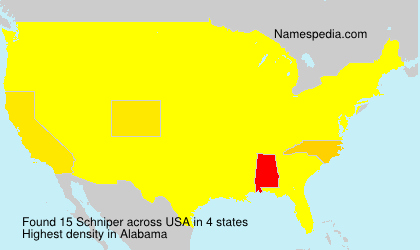 Surname Schniper in USA