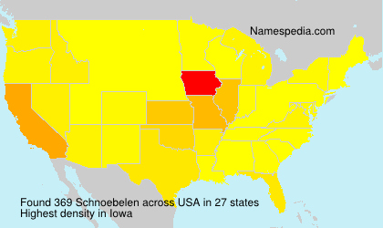 Surname Schnoebelen in USA Surname Schnoebelen in USA