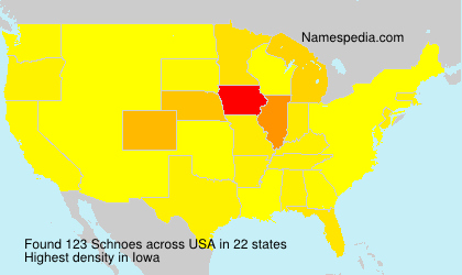 Surname Schnoes in USA Surname Schnoes in USA