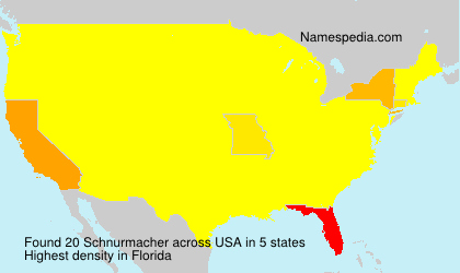 Surname Schnurmacher in USA Surname Schnurmacher in USA