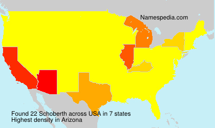 Surname Schoberth in USA