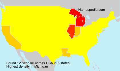 Surname Scholke in USA Surname Scholke in USA