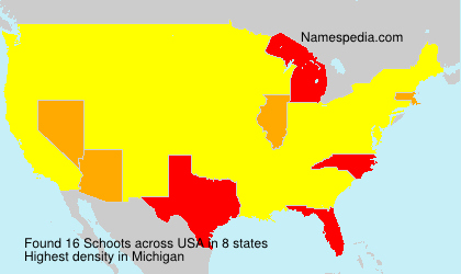 Surname Schoots in USA Surname Schoots in USA