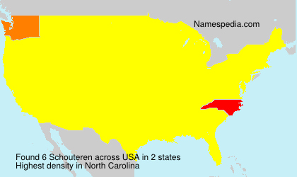 Surname Schouteren in USA Surname Schouteren in USA