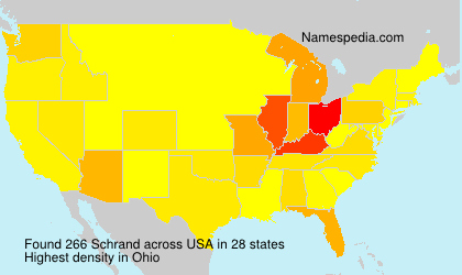 Surname Schrand in USA Surname Schrand in USA