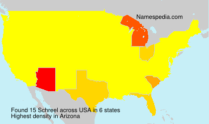 Surname Schreel in USA Surname Schreel in USA