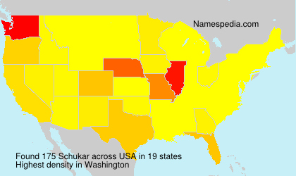 Surname Schukar in USA Surname Schukar in USA