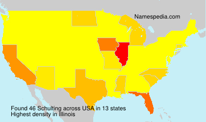 Surname Schulting in USA Surname Schulting in USA