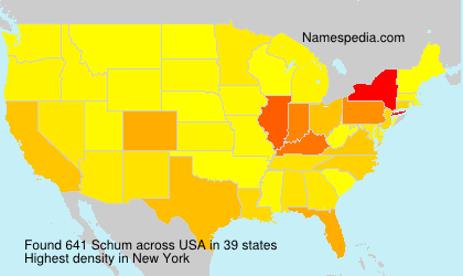 Surname Schum in USA Surname Schum in USA
