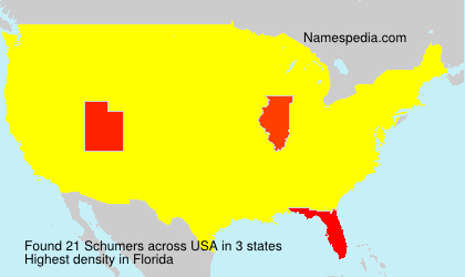 Surname Schumers in USA Surname Schumers in USA