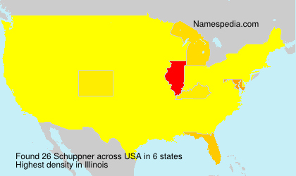 Surname Schuppner in USA Surname Schuppner in USA