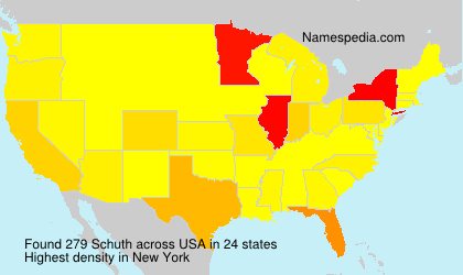 Surname Schuth in USA Surname Schuth in USA