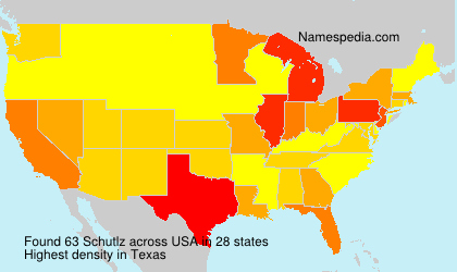 Surname Schutlz in USA Surname Schutlz in USA