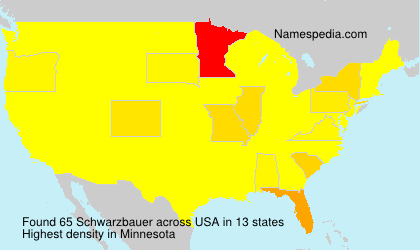 Surname Schwarzbauer in USA Surname Schwarzbauer in USA