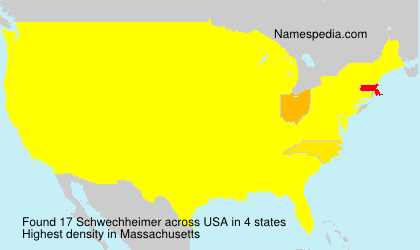 Surname Schwechheimer in USA Surname Schwechheimer in USA