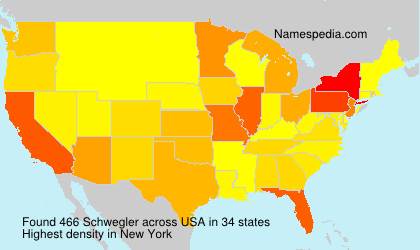 Surname Schwegler in USA Surname Schwegler in USA