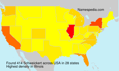 Surname Schweickert in USA Surname Schweickert in USA