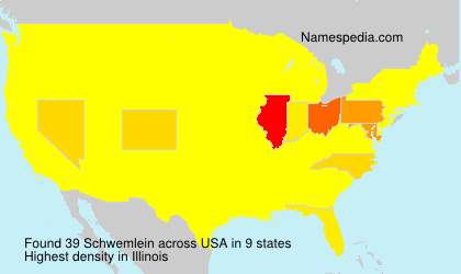 Surname Schwemlein in USA