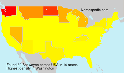 Surname Schweyen in USA Surname Schweyen in USA