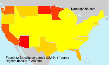 Surname Schwinden in USA Surname Schwinden in USA