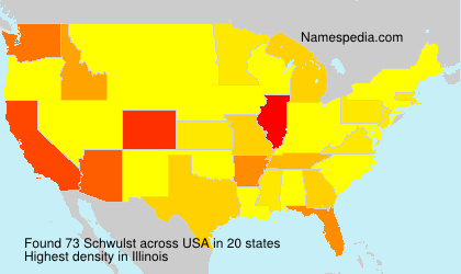 Surname Schwulst in USA Surname Schwulst in USA