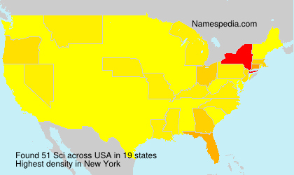 Surname Sci in USA Surname Sci in USA
