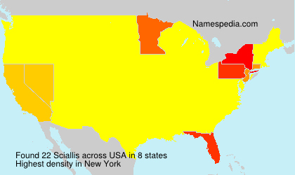 Surname Sciallis in USA Surname Sciallis in USA