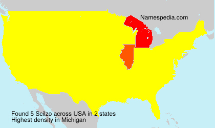 Surname Scilzo in USA Surname Scilzo in USA