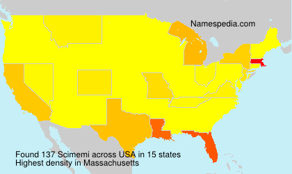 Surname Scimemi in USA Surname Scimemi in USA