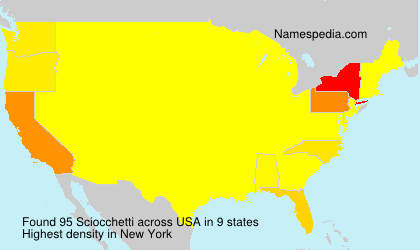 Surname Sciocchetti in USA Surname Sciocchetti in USA