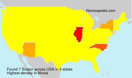 Surname Scipior in USA Surname Scipior in USA