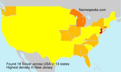 Surname Sciver in USA Surname Sciver in USA