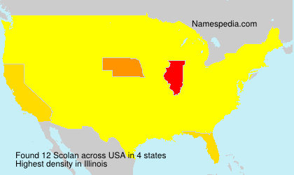 Surname Scolan in USA Surname Scolan in USA