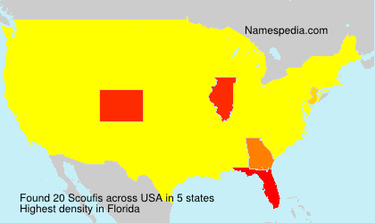 Surname Scoufis in USA Surname Scoufis in USA